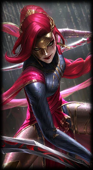 Prestige Masque of the Black Rose Katarina Loading Screen