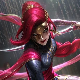 Prestige Masque of the Black Rose Katarina Tile