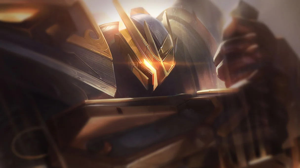 Prestige Mecha Kingdoms Garen Centered Splash