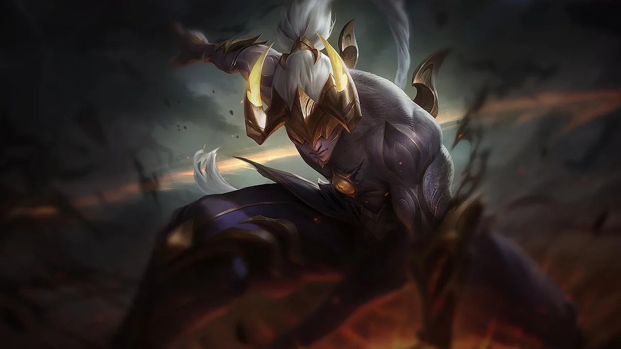 Prestige Nightbringer Lee Sin (2022) Centered Splash