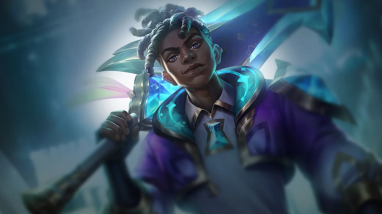 Prestige Star Guardian Ekko Centered Splash