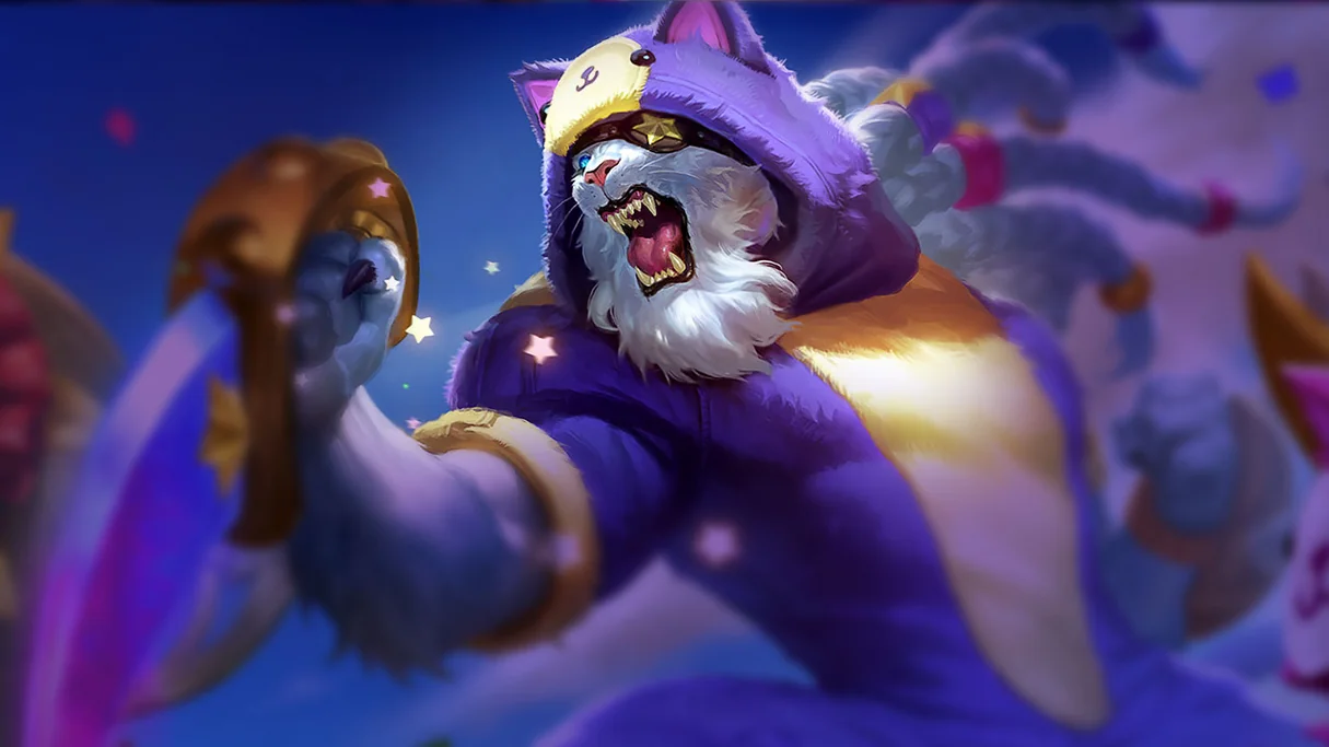 Pretty Kitty Rengar Centered Splash