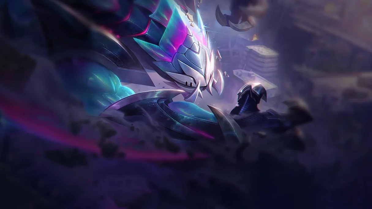 Primordian Rek’Sai Centered Splash