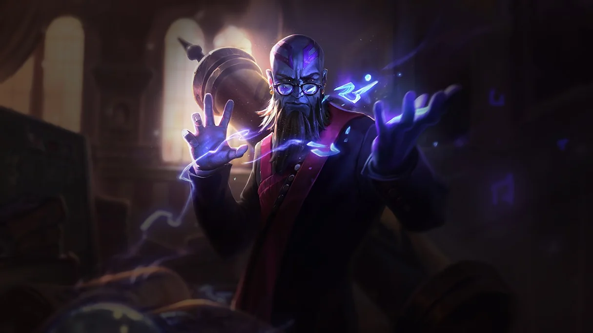 Professor Ryze Centered Splash