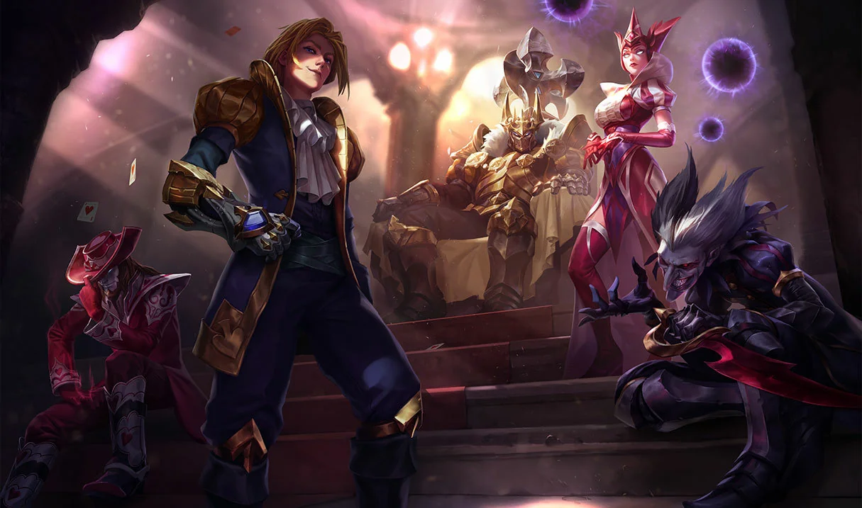 Queen of Diamonds Syndra splash art