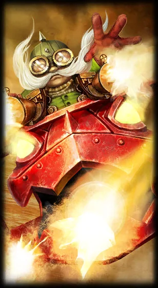 Red Baron Corki Loading Screen