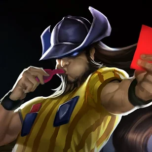 Red Card Twisted Fate Tile