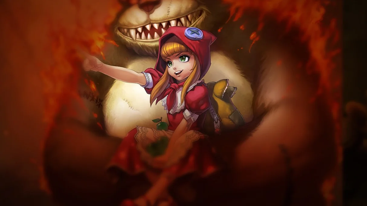 Red Riding Annie Centered Splash