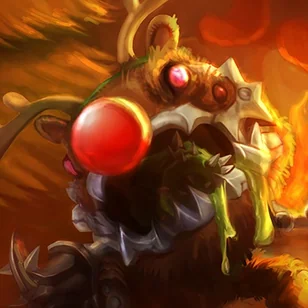 Reindeer Kog’Maw Tile