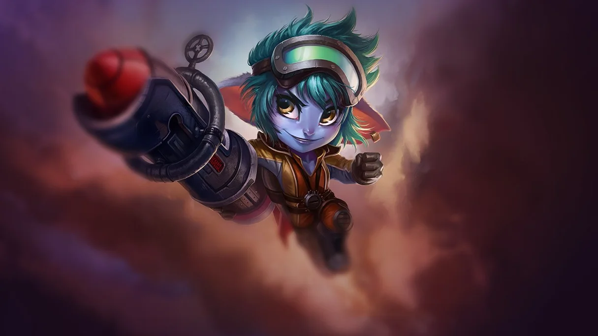 Rocket Girl Tristana Centered Splash