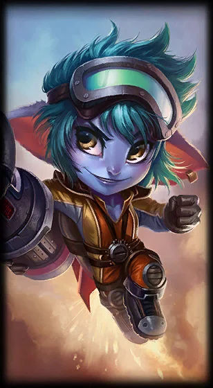 Rocket Girl Tristana Loading Screen