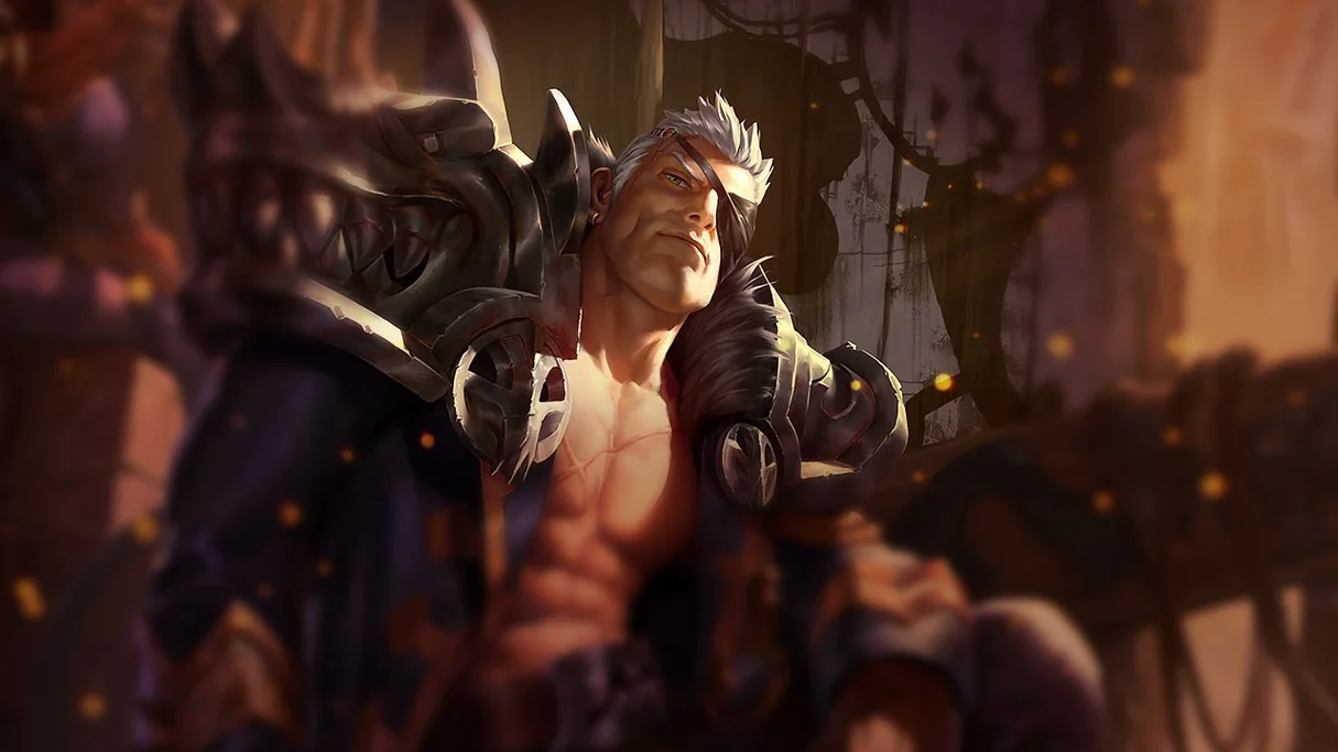 Rogue Admiral Garen Centered Splash