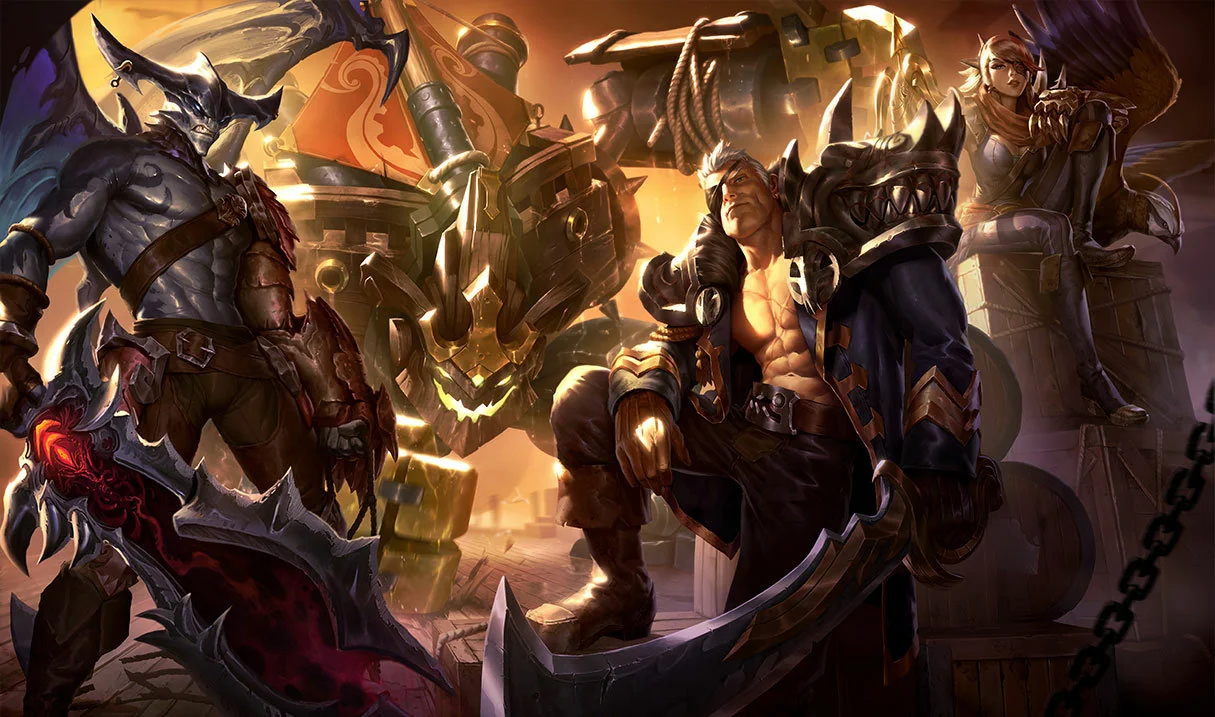 Rogue Admiral Garen splash art