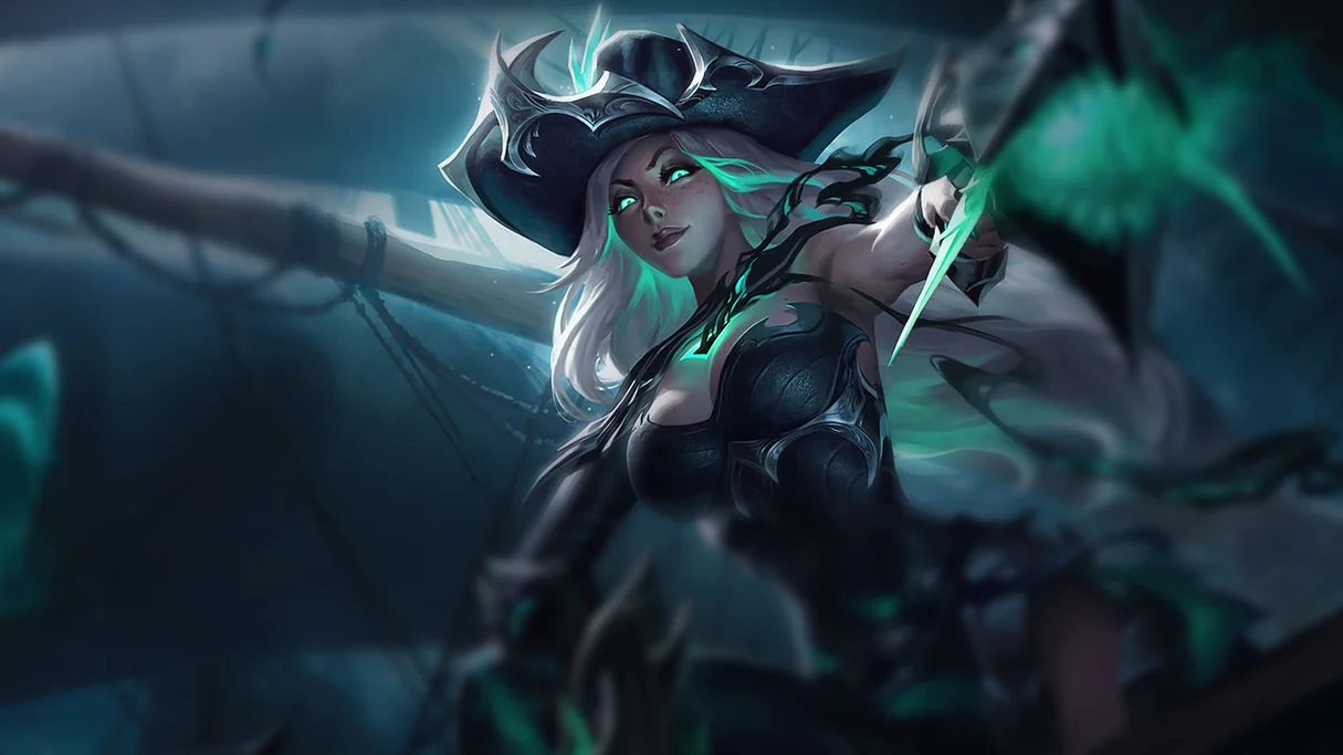 Ruined Miss Fortune Centered Splash