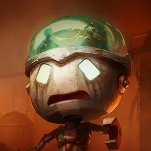 Sad Robot Amumu Tile