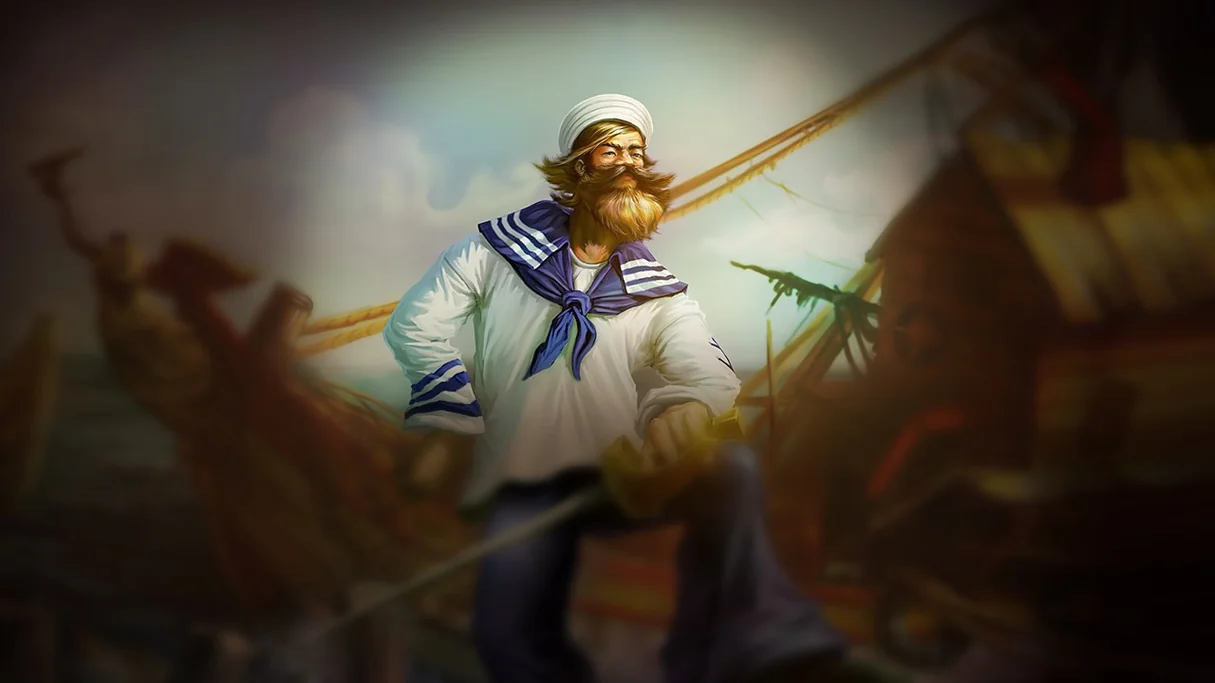Sailor Gangplank Centered Splash