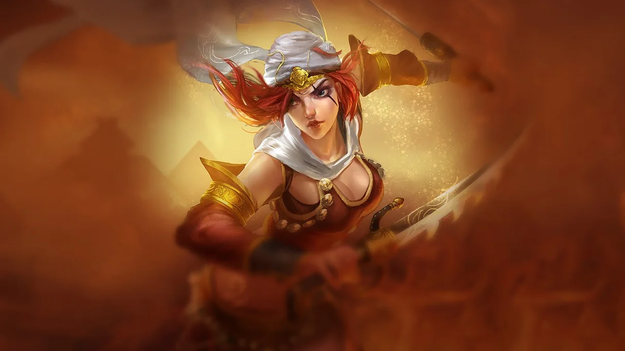 Sandstorm Katarina Centered Splash
