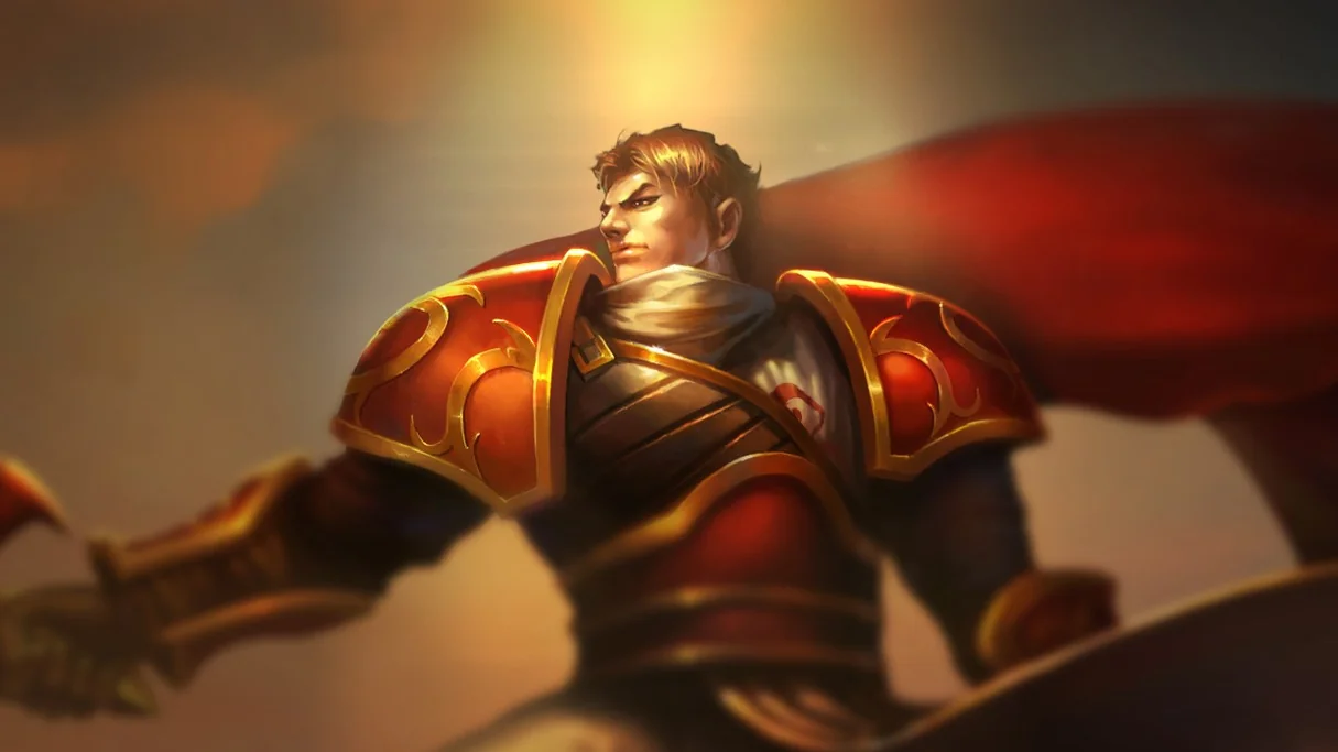 Sanguine Garen Centered Splash