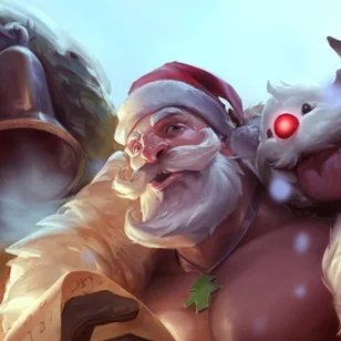 Santa Braum Tile