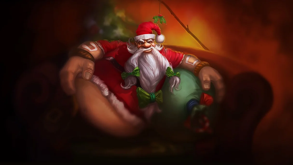 Santa Gragas Centered Splash