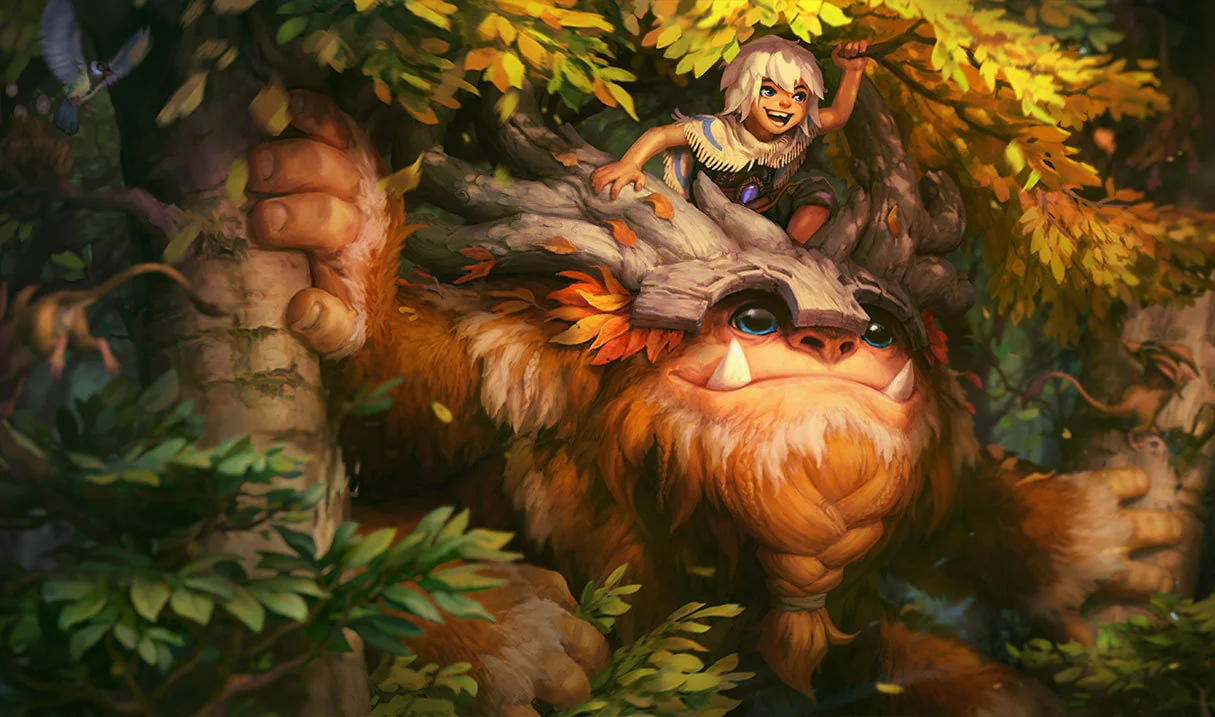 Sasquatch Nunu & Willump splash art