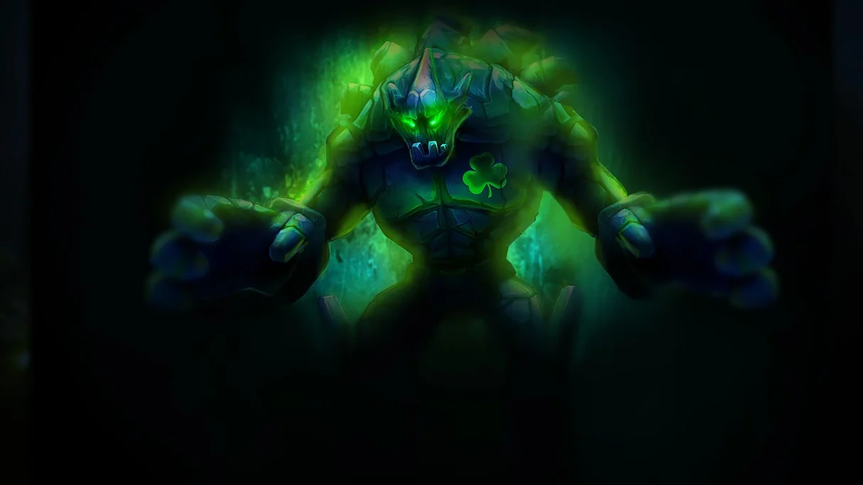 Shamrock Malphite Centered Splash