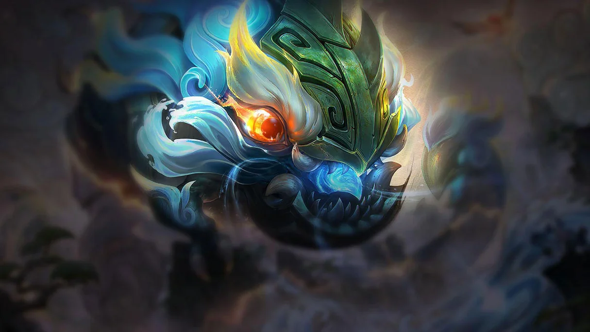 Shan Hai Scrolls Kog’Maw Centered Splash