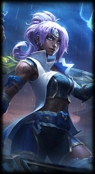 Shockblade Qiyana Loading Screen