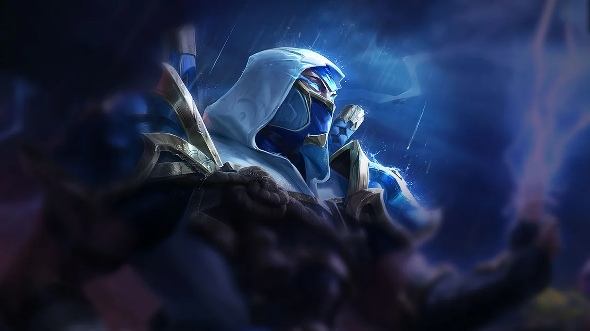 Shockblade Shen Centered Splash