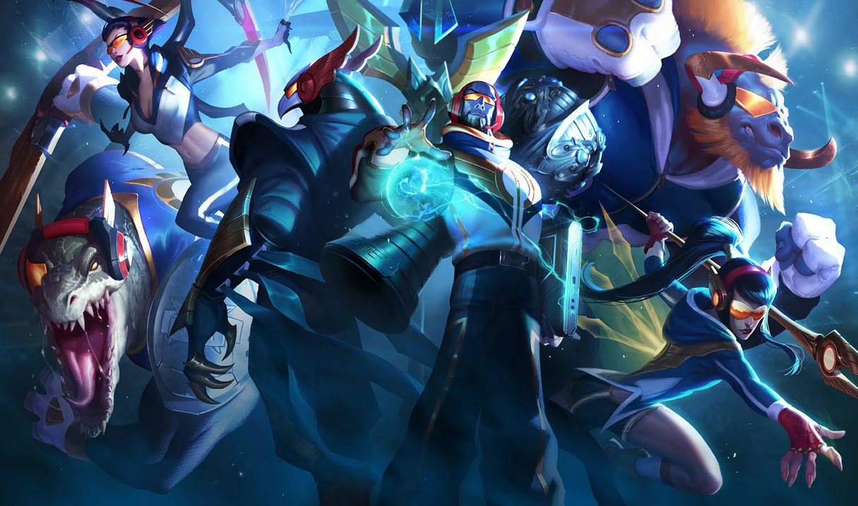 SKT T1 Alistar splash art