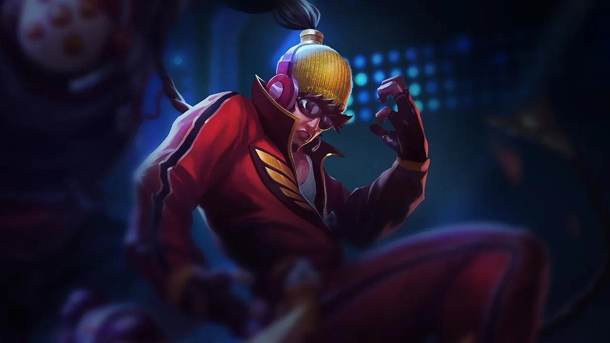 SKT T1 Lee Sin Centered Splash