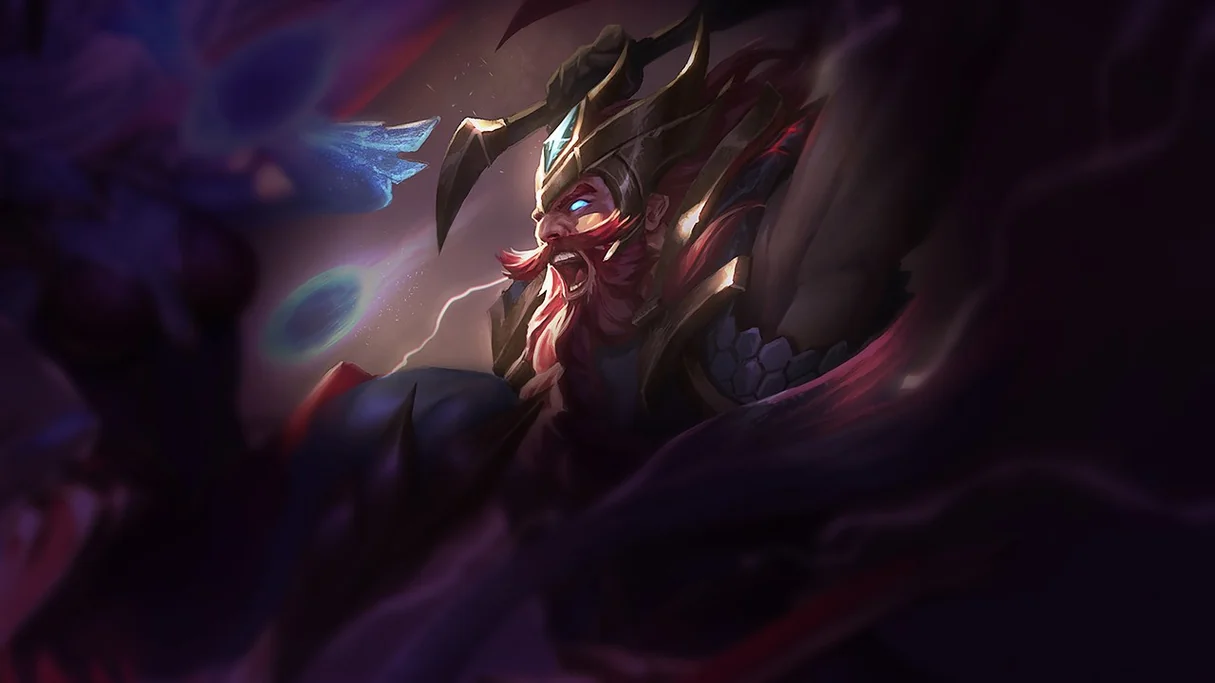 SKT T1 Olaf Centered Splash
