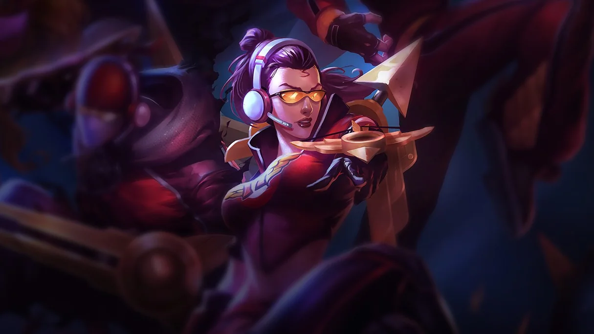 SKT T1 Vayne Centered Splash