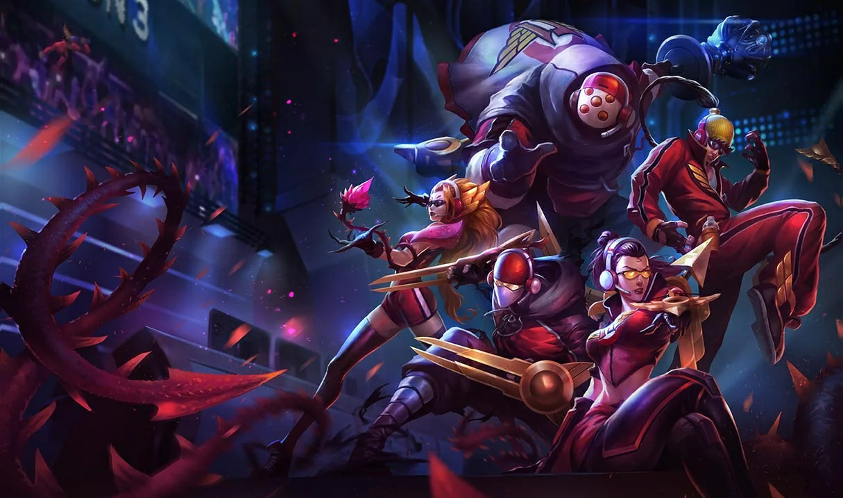SKT T1 Zyra splash art