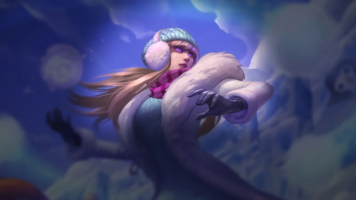 Snow Day Syndra Centered Splash