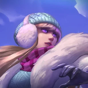 Snow Day Syndra Tile