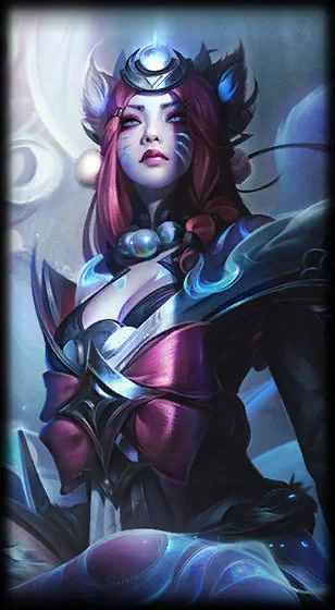 Snow Moon Ahri Loading Screen