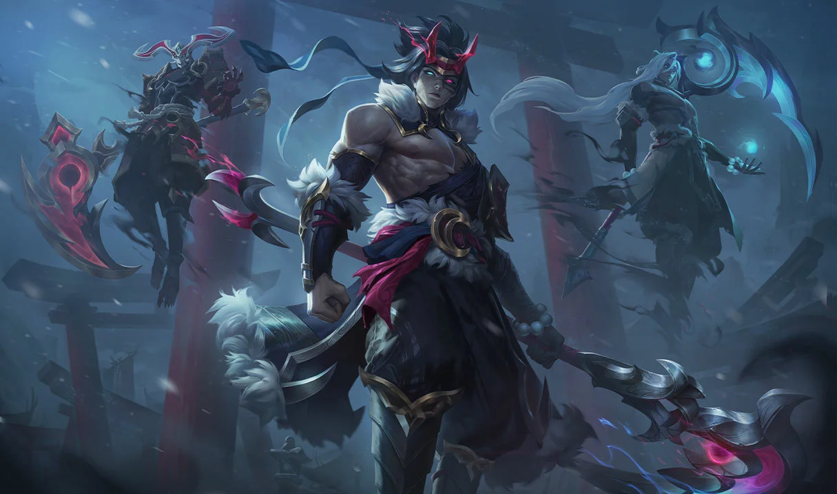Snow Moon Kayn splash art