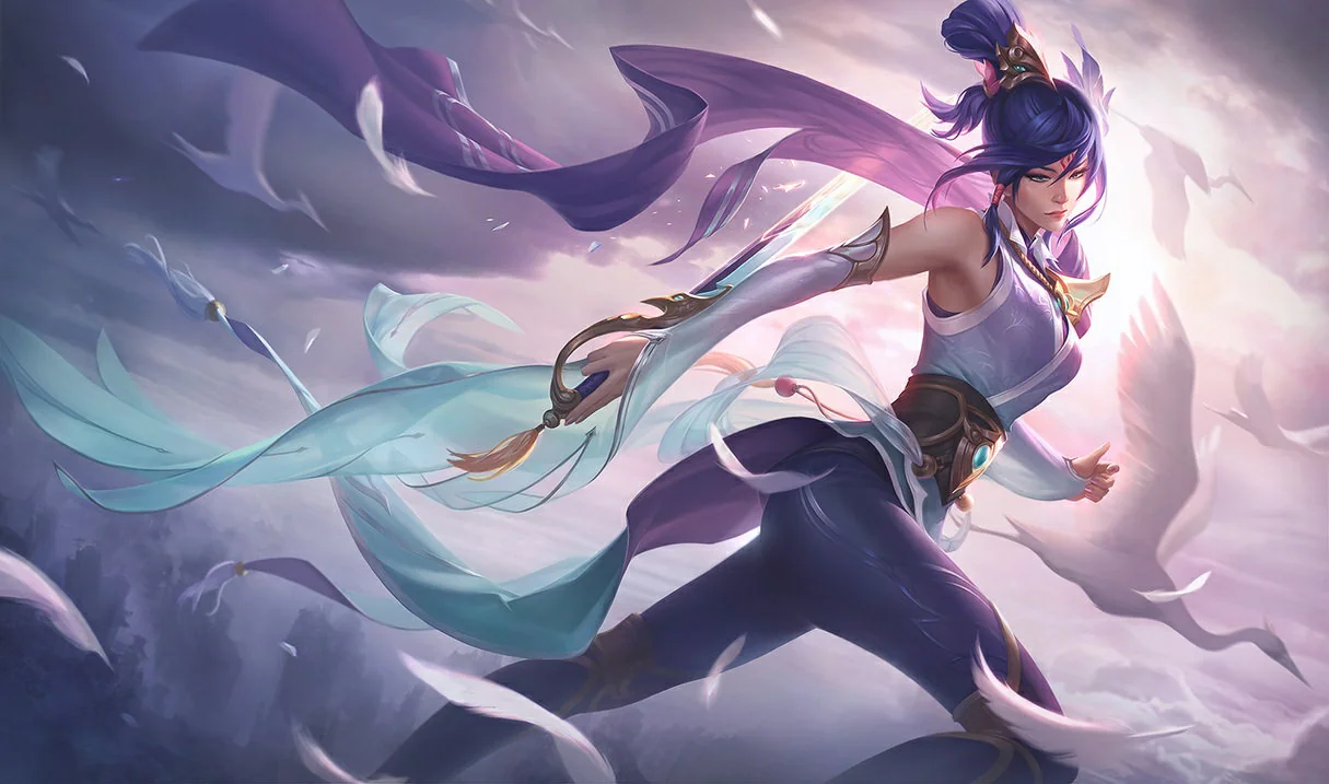 Soaring Sword Fiora splash art