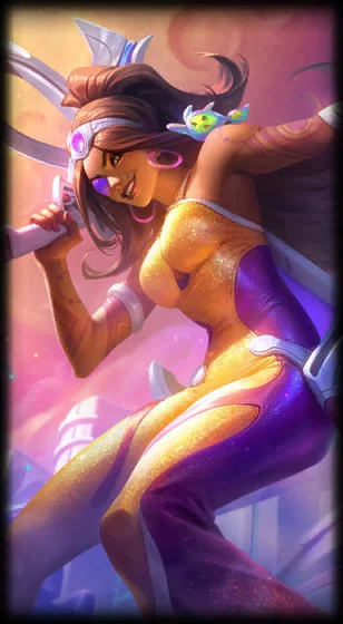 Space Groove Samira Loading Screen