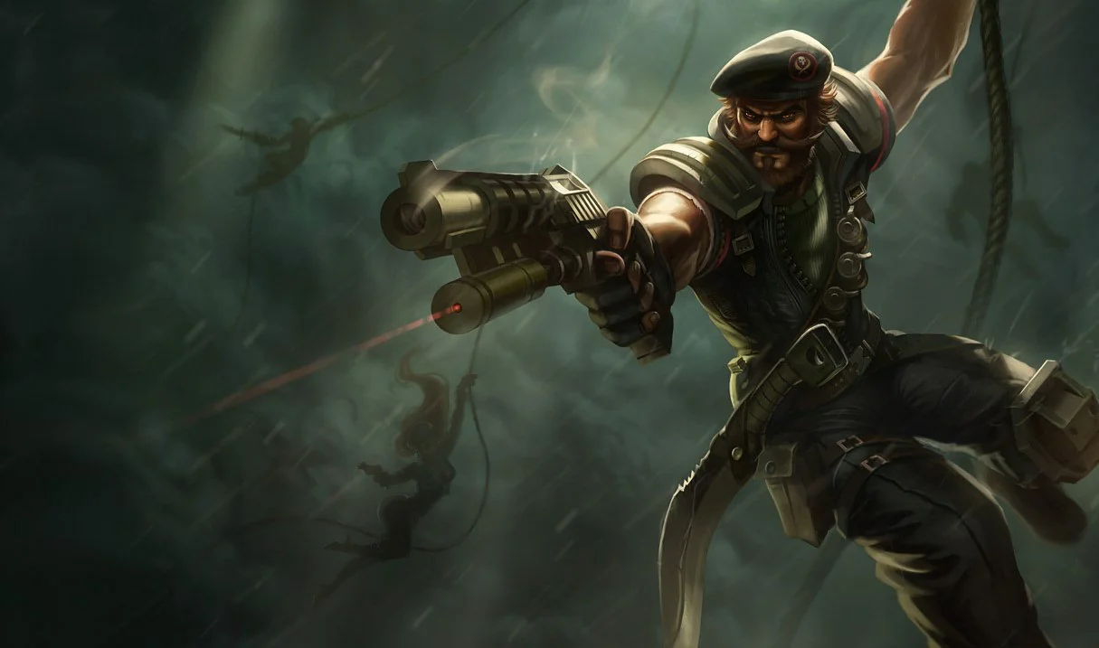 Special Forces Gangplank splash art