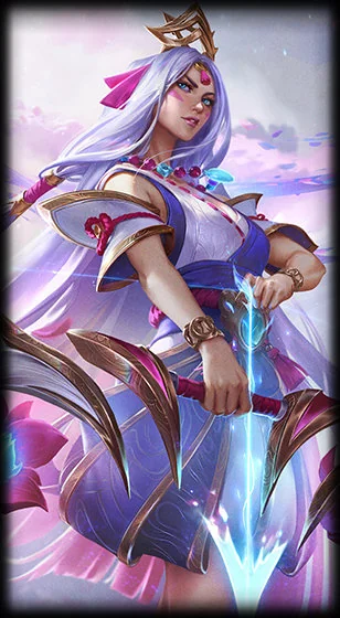 Spirit Blossom Ashe Loading Screen