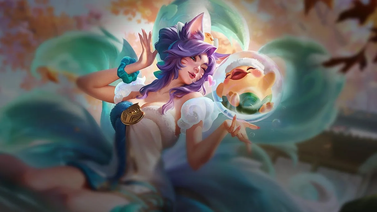 Spirit Blossom Springs Ahri Centered Splash