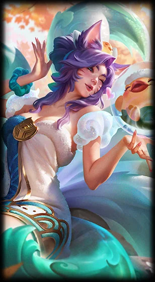 Spirit Blossom Springs Ahri Loading Screen