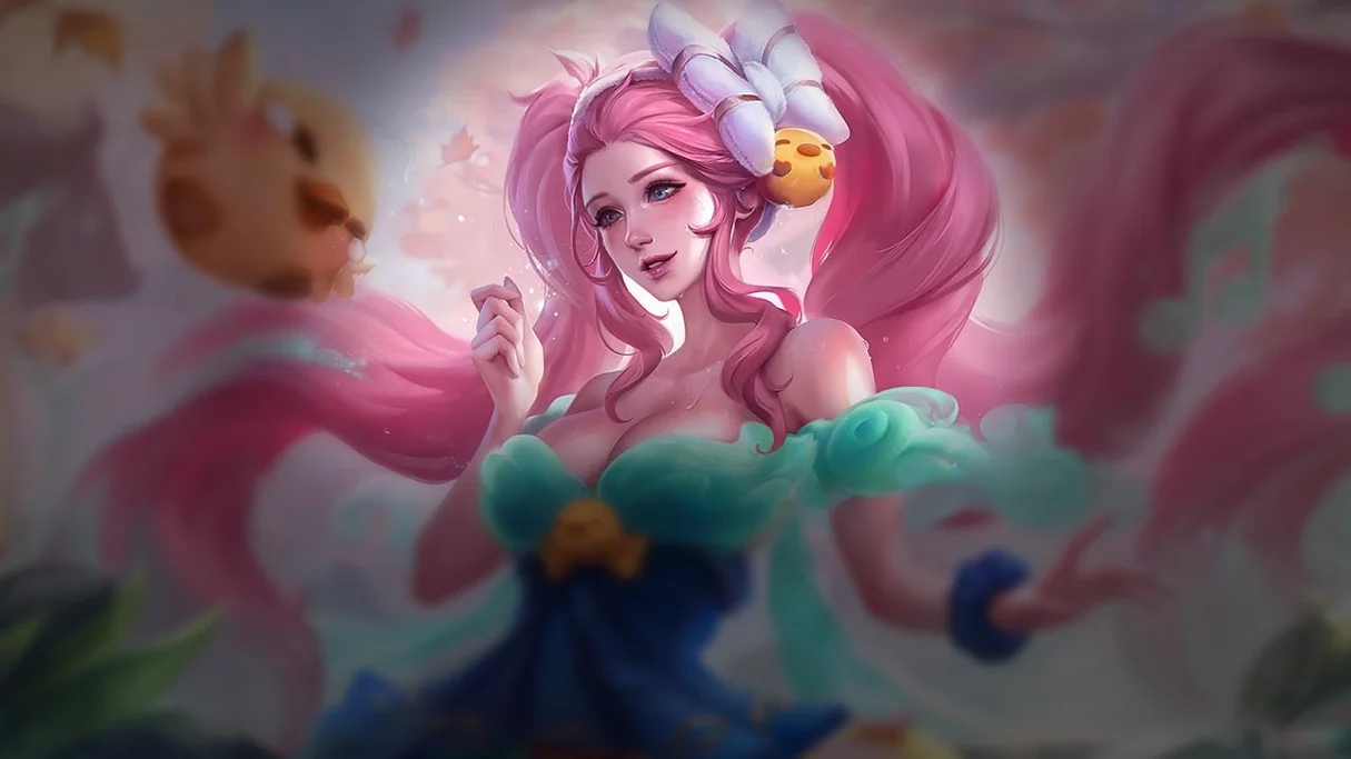 Spirit Blossom Springs Sona Centered Splash