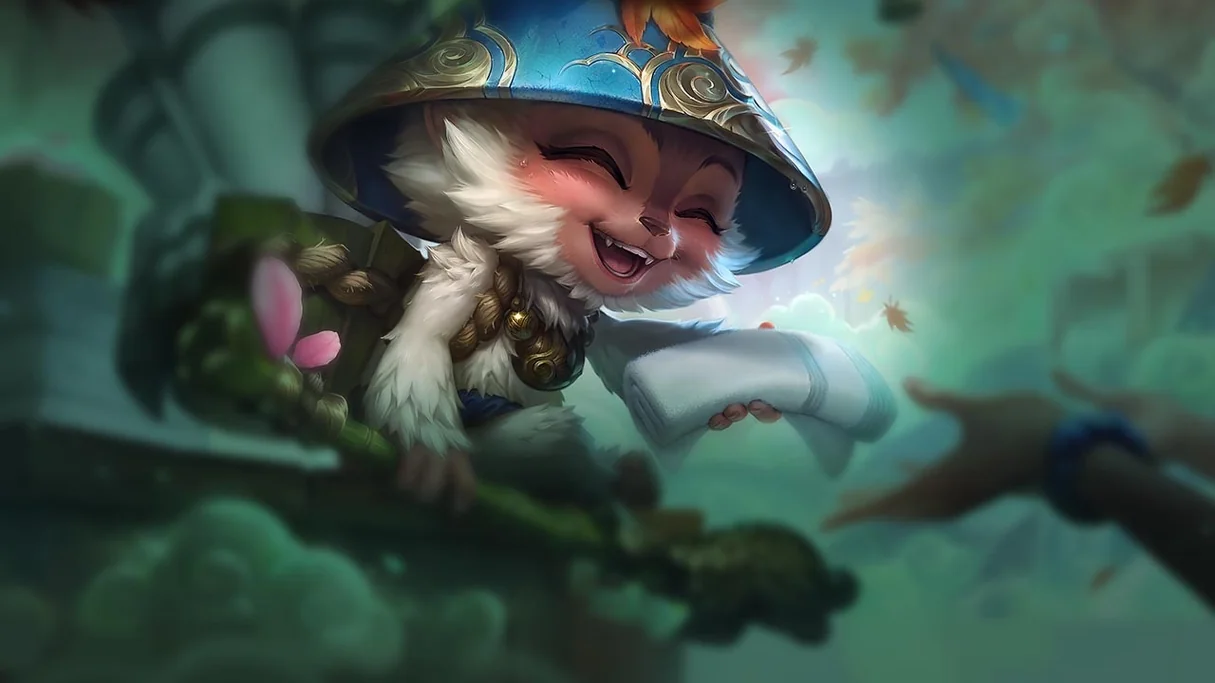 Spirit Blossom Springs Teemo Centered Splash