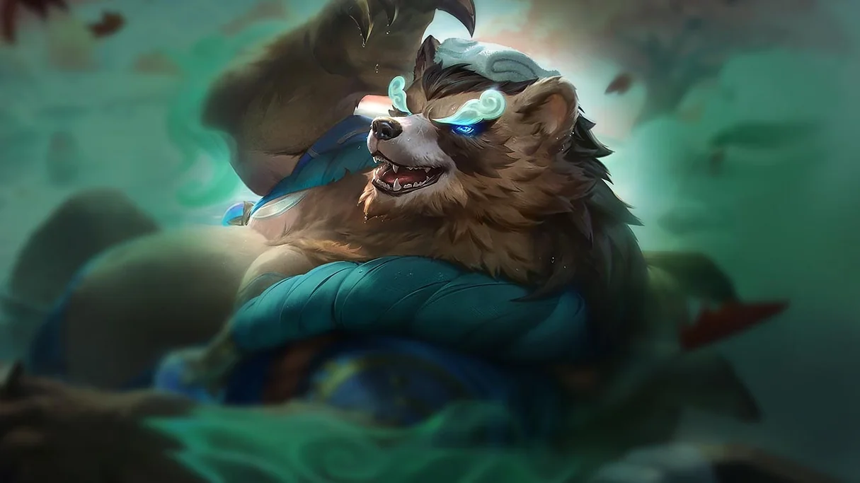 Spirit Blossom Springs Volibear Centered Splash