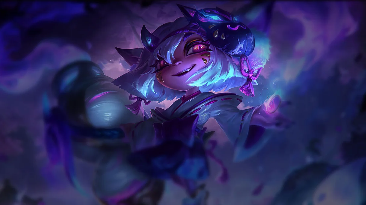 Spirit Blossom Tristana Centered Splash