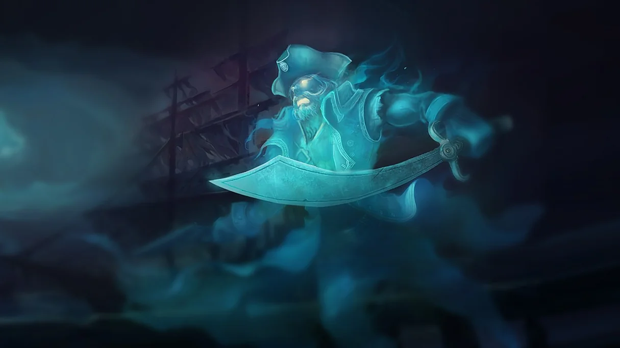 Spooky Gangplank Centered Splash