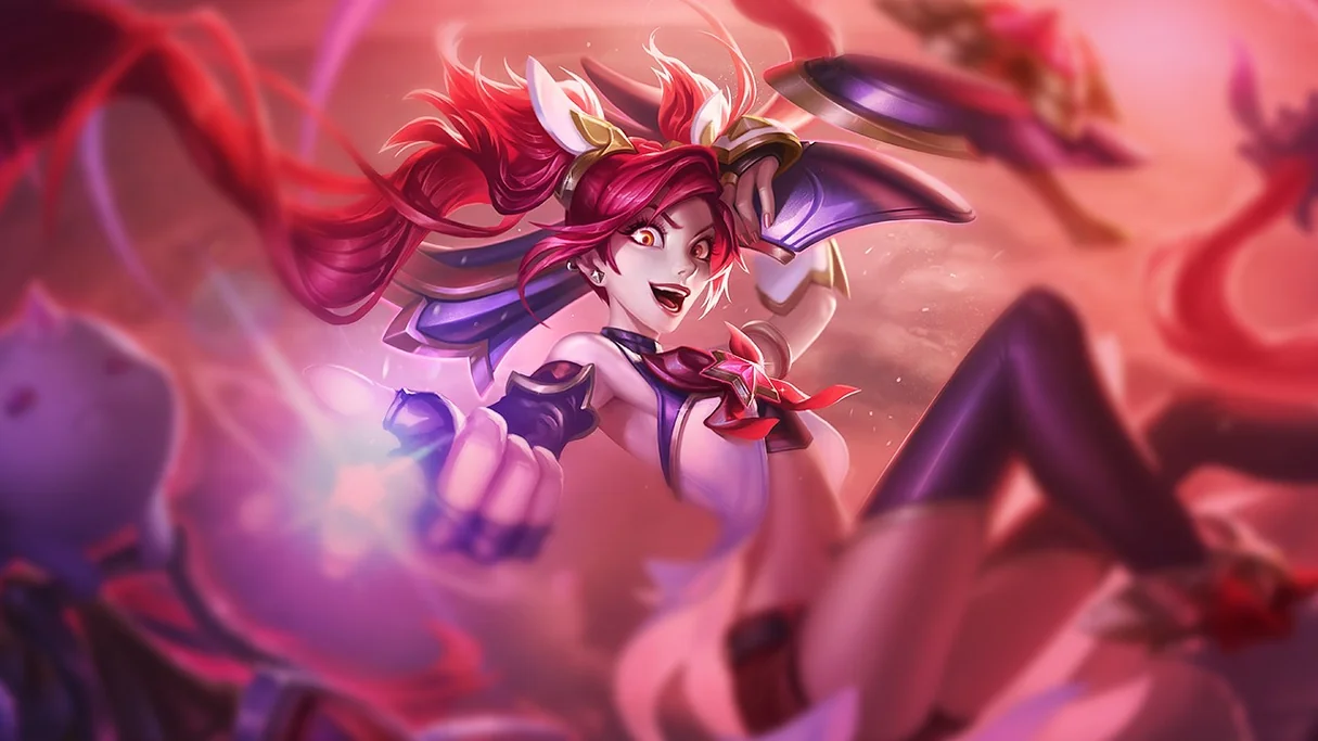 Star Guardian Jinx Centered Splash
